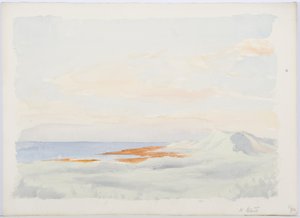 c.1916 (pencil und wc on paper) by Daniel Oliver